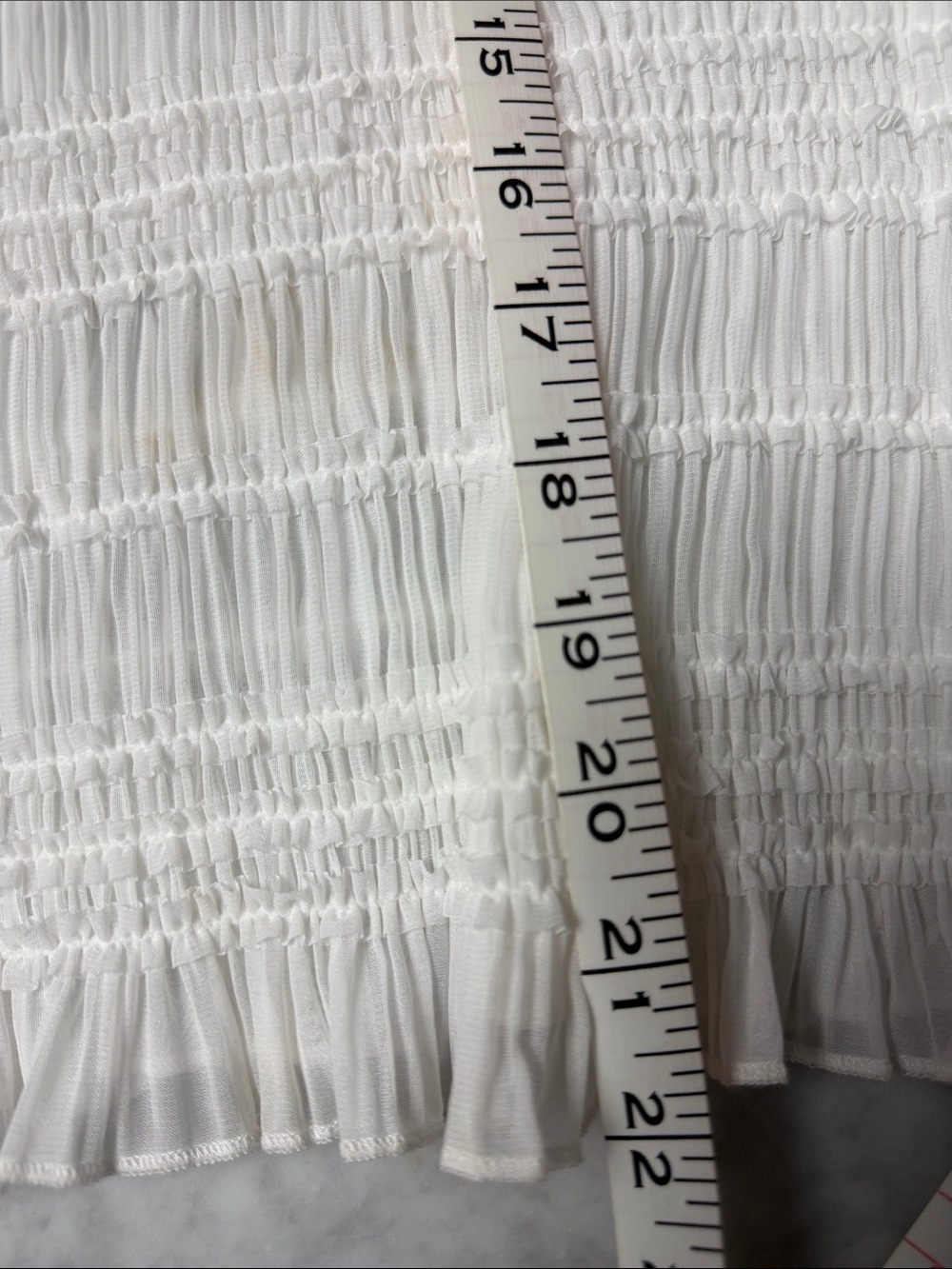 Sarah hann white top Size XS - Picture 11 of 12